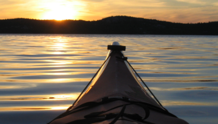 Titelbild Sunset Paddling